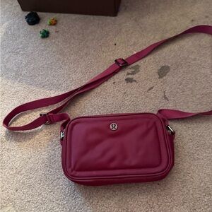 lululemon athletica Raspberry Crossbody Bag